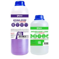 Resina Epóxi Ohana 3kg com Proteção UV: Transparência e Durabilidade para Seus Projetos - imagem 2