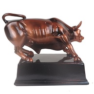 Torkia Bronze Wall Street Bull - Estátua de 17cm para Decoração e Inspiração Financeira - imagem 4