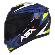 Capacete Axxis Eagle 2.0 Preto/Azul/Amarelo - Segurança e Estilo para Motociclistas - imagem 2