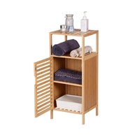 Armário de Bambu HEIMON 87cm - Organizador Multifuncional para Banheiro, Cozinha e Lavanderia - imagem 1