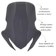Para-brisa Bolha Acrílico Fumê XRE 300 Honda (2019+) - Estilo e Proteção - imagem 3