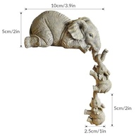 Escultura de Resina de Elefante - Decoração Elegante para Casa e Escritório - imagem 4