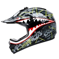 Capacete Infantil Offroad Street para Motocross e Quadriciclo - Segurança e Estilo para Jovens Aventureiros (Tamanho M) - imagem 2