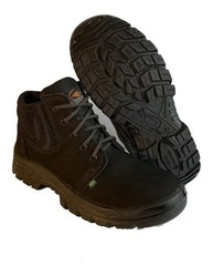 Bota de Segurança Ecosafety PS136-AB: Proteção e Conforto para Seus Pés | Bico de Aço | Couro Nobuck Preto (Tamanho 41) - imagem 2