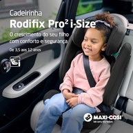 Cadeirinha Maxi-Cosi Rodifix Pro² i-Size: Segurança e Conforto Essencial Black para Crianças - imagem 4