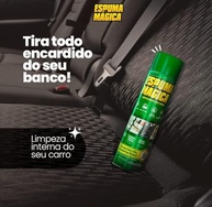 5x Espuma Mágica Limpador Multiuso para Tênis, Estofados, Tecidos e Mais - 400ml - imagem 5