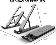 Suporte Ajustável para Notebook – 6 Níveis de Altura, Ergonômico e Portátil - imagem 4