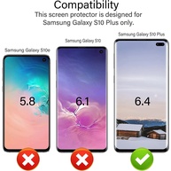 Película 9H para Samsung S10 Plus: Proteção Curva e HD - imagem 2