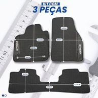 Conjunto de Tapetes Emborrachados para VW Virtus 2017-2024: Proteção Total e Limpeza Fácil - imagem 3
