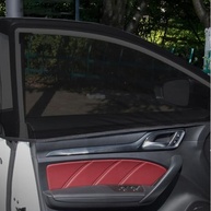 Kit 2 Peças Cortina Retrátil Para-Sol Universal Carro - Proteção Solar e Anti-Mosquito - imagem 2