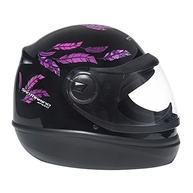 Capacete San Marino Speed Fly Preto e Rosa (Tamanho 58) - Segurança e Estilo para sua Pilotagem - imagem 5