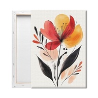 Arte de Parede Moderna em Tela Elegante 29x28cm - Decoração Minimalista para Casa e Escritório - imagem 4
