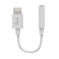 Cabo Adaptador Lightning para P3 (3.5mm) ELG ADP8P3 - Áudio para iPhone/iPad Branco - imagem 3