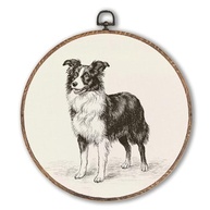 Arte de Parede Redonda em Moldura - Decoração Moderna para Casa e Escritório - imagem 2