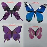 12 Adesivos de Parede Borboleta em PVC - Decoração Artística para Quarto e Halloween - imagem 5