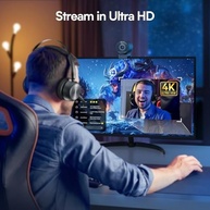 Webcam EMEET SmartCam S800 4K para streaming ao vivo e reuniões online, sensor Sony de 1/2”, suporta HDR, autofoco duplo PDAF e ToF, 1080p a 60 FPS, 2 microfones com cancelamento de ruído, FOV 40°-73° - imagem 4