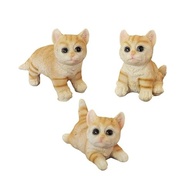Kit 3 Mini Gatinhos em Resina - Decoração Encantadora para Casa e Escritório - imagem 4