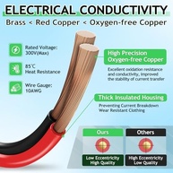 Conector XT60 WFPOWER 10AWG: Conexão Segura e Eficiente para Painéis Solares e Estações de Energia - imagem 4