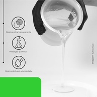 Resina Epoxi Ohana Baixa Viscosidade 1,5kg - Kit com Endurecedor para Projetos Profissionais - imagem 4