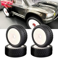 Conjunto 4 Pneus Off-Road 17mm Branco para Escala 1/7, 1/8, 1/10: Tração e Durabilidade Superior - imagem 3