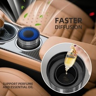Purificador de Ar para Carro Mini com Filtro HEPA H13 - Ar Puro e Perfumado em Viagens e Escritório - imagem 5
