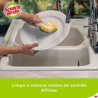 Scotch Brite 3M Esponja Multiuso - Pacote com 10 Unidades - Alta Performance para Limpeza Difícil - imagem 2