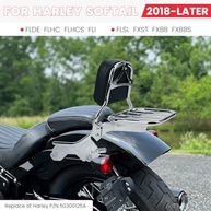 Bagageiro Esportivo Softail Holdfast Cromado: Aventura e Estilo para sua Harley Davidson - imagem 5
