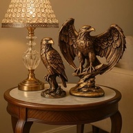 Kit Águias Decorativa - Estatueta de Luxo para Escritório e Sala - imagem 2