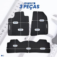 Tapete Automotivo Emborrachado Premium para Haval H6 2023-2025 | Proteção e Estilo - imagem 3