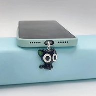 Plug de Poeira Gatinho Cute: Proteção e Estilo para Celular - imagem 4