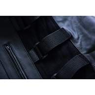 Leatherick Colete masculino de couro estilo guerreiro para motociclista com bolsos ocultos para transporte - imagem 2