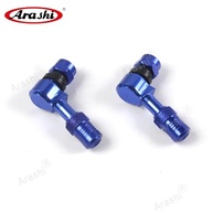 Hastes de Válvula CNC Arashi para Motos: Estilo e Segurança em Azul Vibrante - imagem 3