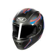 Capacete Moto Fechado Fly F-9 Hans Preto Fosco Vermelho: Segurança e Estilo para Sua Pilotagem - imagem 3