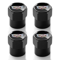 Tampas de Válvula de Pneu Premium para Cadillac: Estilo e Proteção para Seu Escalade, CT4, CT5, CT6 e Mais (4 Unidades Pretas) - imagem 2