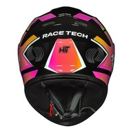 Capacete Race Tech Hit Draw Preto Rosa M: Estilo e Segurança para suas Aventuras - imagem 2
