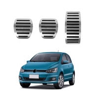 Pedaleira Esportiva em Aço Inox para VW Fox Manual - Design Exclusivo e Fácil Instalação - imagem 3