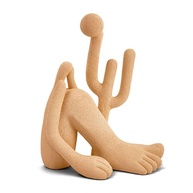 Escultura em Polirresina - Decoração Elegante e Moderna para Ambientes Exclusivos - imagem 1