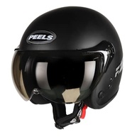 Capacete Aberto Moto Peels F-21 Classic Preto Fosco/Grafite - Conforto e Segurança para Seu Rolê! - imagem 2