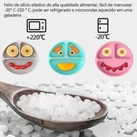 Kit 8 Peças Talheres de Silicone Seguros para Bebês e Crianças - Design Ergonômico e Fácil Limpeza - imagem 5