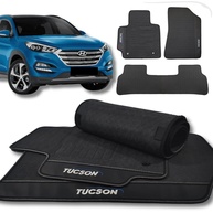 Tapete Emborrachado 3 Peças para Hyundai Tucson 2017-2023: Proteção Total e Limpeza Fácil - imagem 1