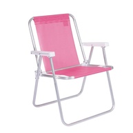 Mor Cadeira Alta Sannet Alumínio Rosa - Conforto e Estilo para Refeições em Família - imagem 1