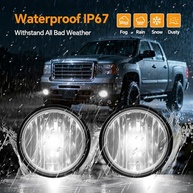 Faróis de Neblina Premium para GMC Sierra 1500/2500HD/3500HD (07-14) - Segurança e Visibilidade Ampliadas - imagem 4
