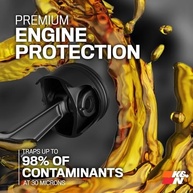 Filtro de Óleo K&N Performance Premium KN-171B para Harley Davidson Softail, Dyna e Touring - Fluxo Máximo e Proteção Superior - imagem 4