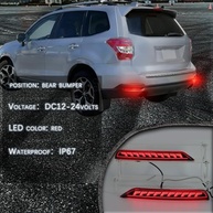 Kit Luz de Neblina e Seta Sequencial para Subaru Forester 2008-2018 (Vermelho) - Segurança e Estilo - imagem 5