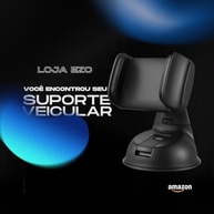 Suporte Veicular Premium Ezc®: Fixação Forte para Celular e GPS no Carro (Waze/Uber) - imagem 3