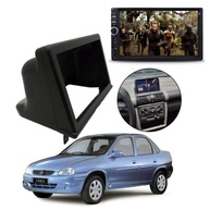 Moldura 2 Din 7" Fiamon para Corsa Classic/Hatch - Preto Fosco | Encaixe Perfeito - imagem 1