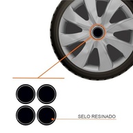 Jogo de Calotas Prime Silver Aro 14 para Gol, Voyage, Fox e Mais + Selo Resinado - imagem 3