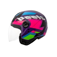 Capacete Peels Freeway Hype Aberto Roxo/Pink - Estilo e Segurança para Sua Moto - imagem 1