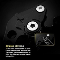 Alavancas de Freio e Embreagem CNC Ajustáveis para BMW G310R G310GS (2017-2020) - imagem 5