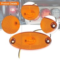 Luz de Freio Lateral Universal LED 12V/24V para Caminhões e Reboques - Segurança e Visibilidade Aprimoradas - imagem 3